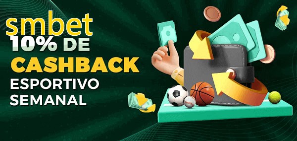 10% de bônus de cashback na smbet