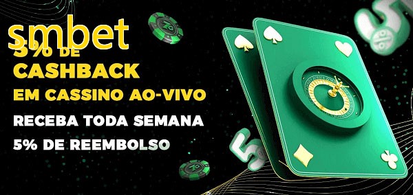 Promoções do cassino ao Vivo smbet